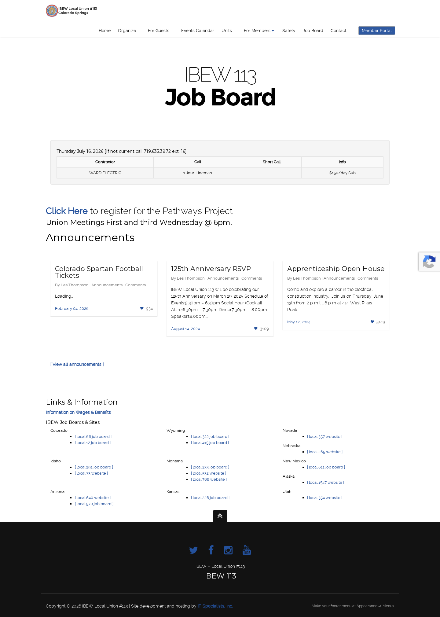Before Job Dispatch